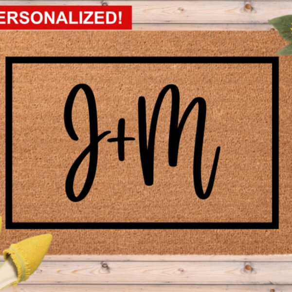 Double Door Doormat Etsy