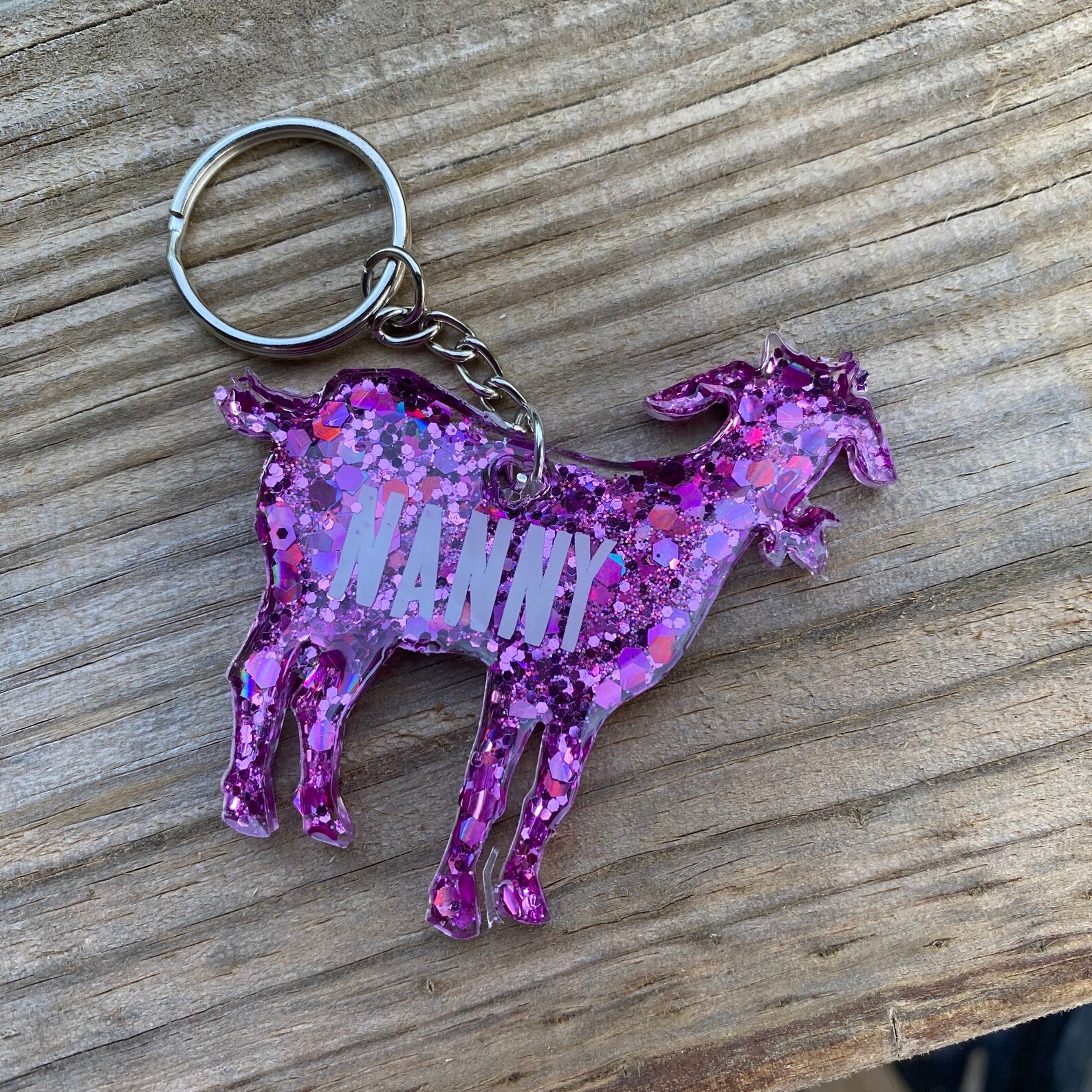 Goat Keychain Etsy