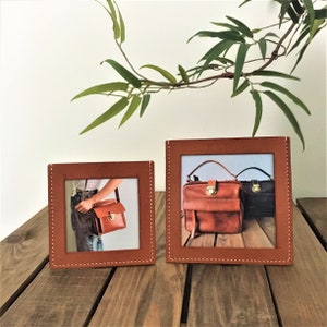 Leather Gift Idea // Valentine Gift // Gift Ideas 2024 // Leather Photo Frame //  Wedding Photo On Leather