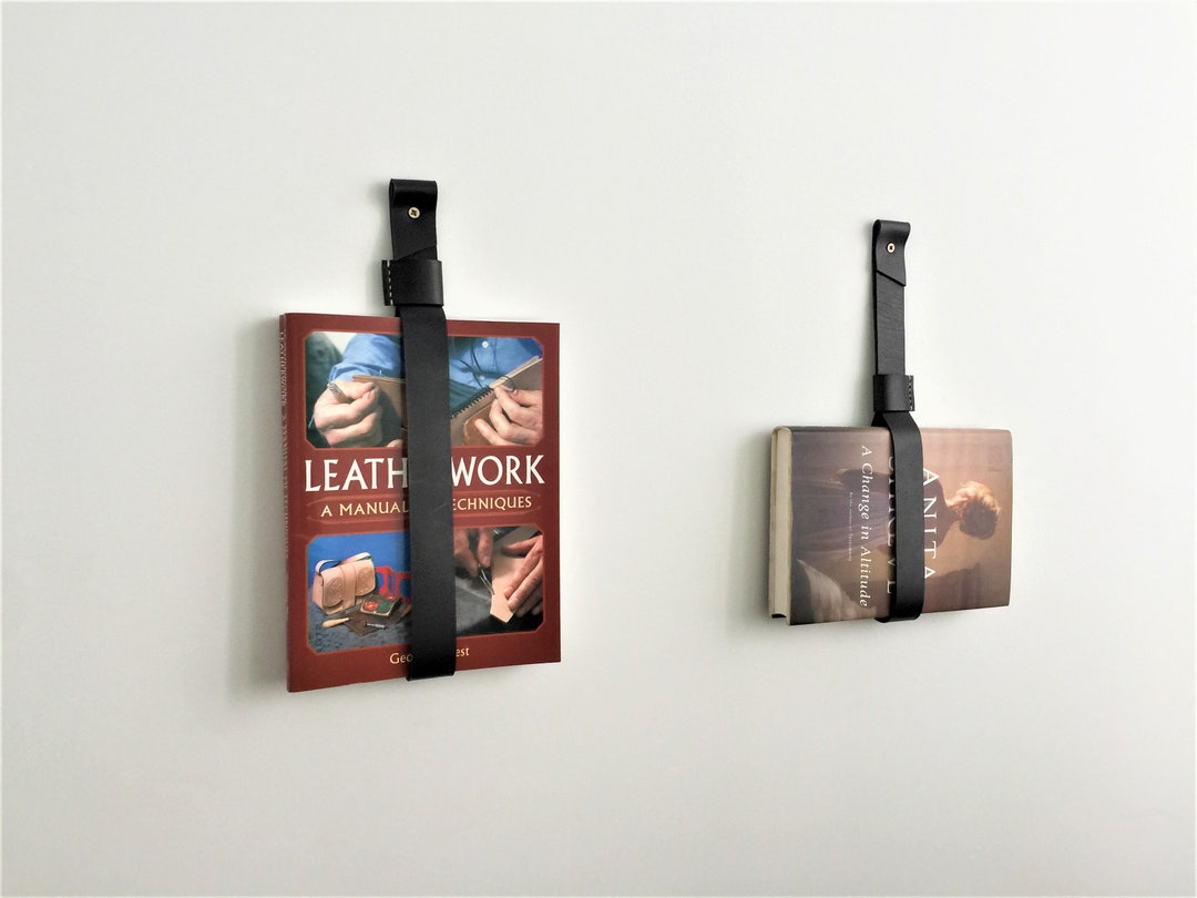 Leather Book Holder // Magazine Rack // Leather Magazine Etsy UK
