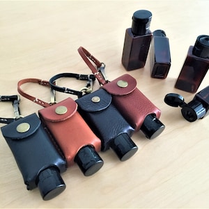 Portable alcohol spray bottle  // Hand Wash Holder // Gifts Under 25 // Leather Case // Best gift ideas in 2025 // spray bottles