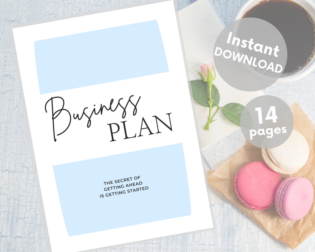 Business Plan Template PDF, Printable Business Plan, Small Business ...