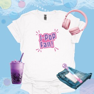 J-Pop Fan - Japanisches Pop-Fan-T-Shirt