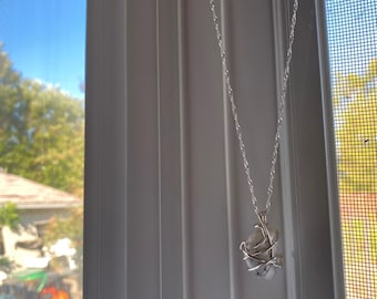 Howlite Crystal Necklace