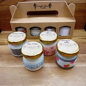 Soy wax candle gift set, boxed gift set image 3