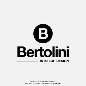 Design de logotipo de monograma de corretor de imóveis moderno pré-fabricado, iniciais de letras de nome minimalistas personalizadas, logotipo da empresa, marca de logotipo de negócios de arquiteto profissional