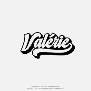 Vorgefertigtes modernes Streetwear Logo Design, Bold Fashion Logo, Clothing Company Logo, Text Wordmark Logo, Script Logo, Handgeschriebenes Signatur Logo