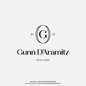 Design de logotipo de joias minimalista pré-fabricado, logotipo de monograma de beleza feminina personalizado, logotipo de corretor de imóveis, logotipo de iniciais de letras de nome imobiliário moderno
