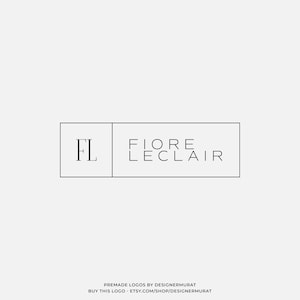 Design de logotipo de fotógrafo com iniciais de letras modernas pré-fabricadas, iniciais de nome minimalistas personalizadas, logotipo de marca de 2 letras, logotipo da empresa, logotipo comercial