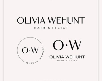 Premade Business Logo Design: Minimalist Branding Kit