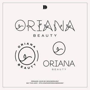 Boho Logo | Logo Design | Boutique Logo | Branding Kit | Custom Logo | Business Logo | Logos and Branding Package | Floral Logo | Logo Maker
