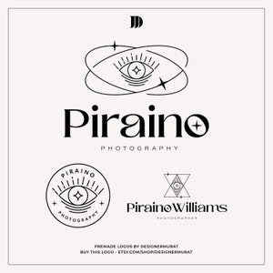 Premade Photography Logo Design: Business Branding Kit