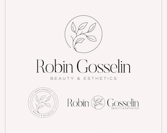 Minimalist Logo Design: Boho Business Branding Kit