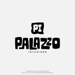 Design de logotipo de corretor de imóveis profissional pré-fabricado, logotipo de letras iniciais divertidas personalizadas, logotipo de desenvolvedor de propriedade, logotipo de empresa imobiliária