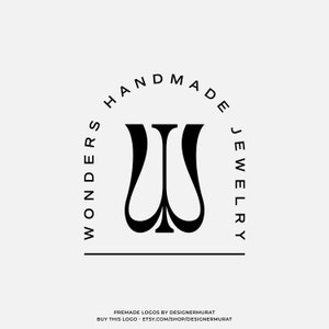 Premade Boho Business Logo: Chic Boutique Fashion Design
