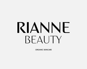 Diseño de logotipo minimalista para salón de belleza: logotipo prediseñado para boutique femenina