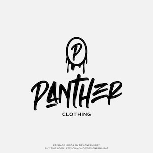 Diseño de logotipo de monograma de ropa de moda moderna prefabricada, logotipo de iniciales de letras de ropa urbana urbana personalizada, logotipo profesional, logotipo de texto de graffiti