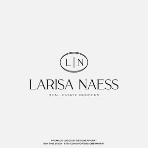 Design de logotipo de monograma pré-fabricado, logotipo de letra com iniciais de nome personalizado, logotipo de agência imobiliária minimalista, logotipo de joias modernas, logotipo de pequenas empresas
