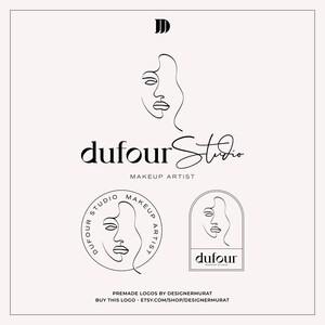 Premade Feminine Logo Design: Boutique Business Branding Kit