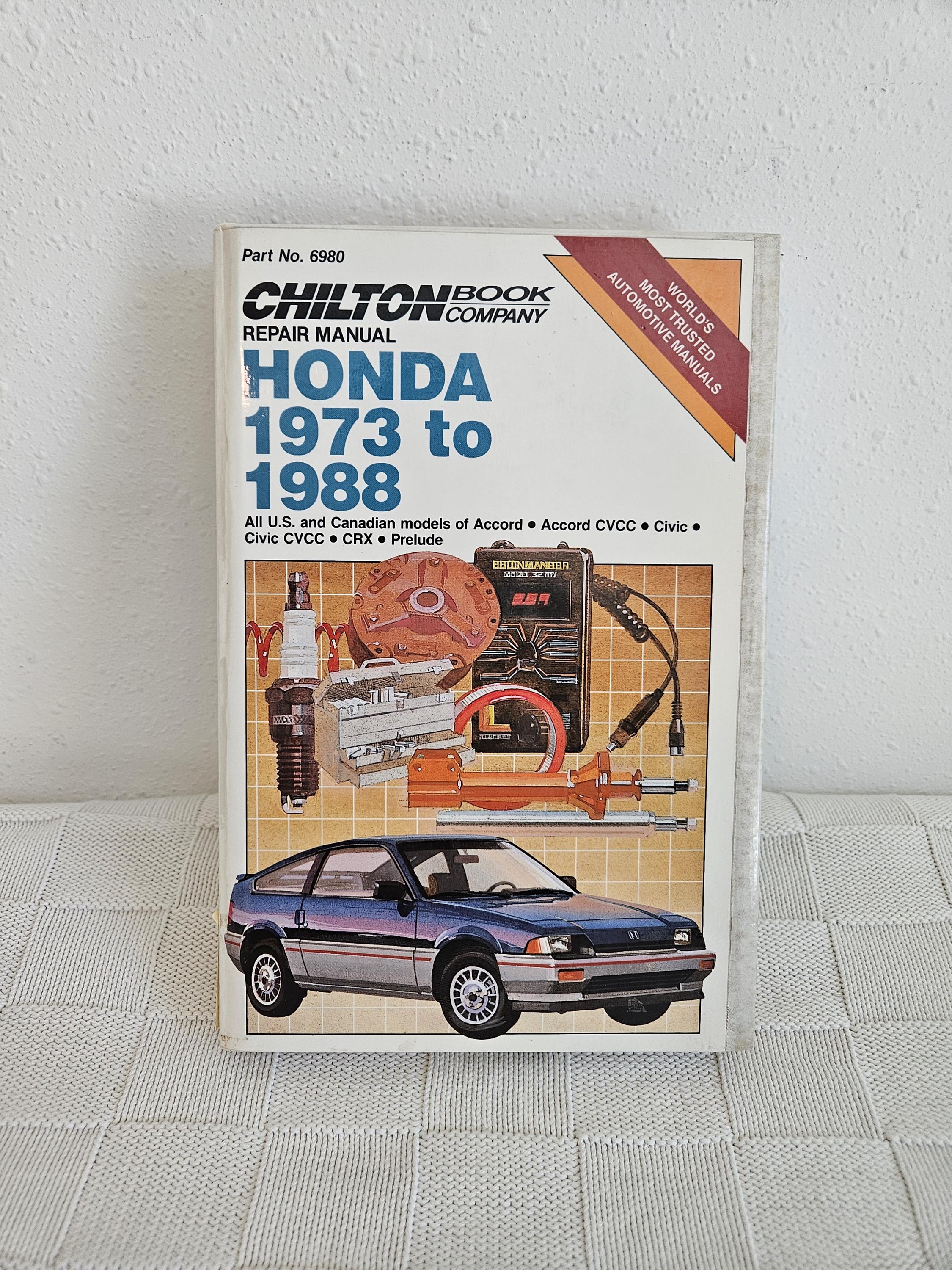 Honda Prelude Service Manual - Etsy