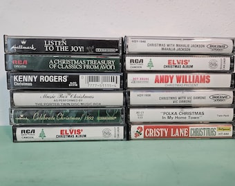 Christmas Cassette Collection Bundle of 12