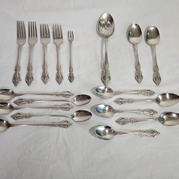 Oneida Raphael Stainless Flatware, Variety to Choose From, Distinction Deluxe Oneida Raphael Stainless Silverware