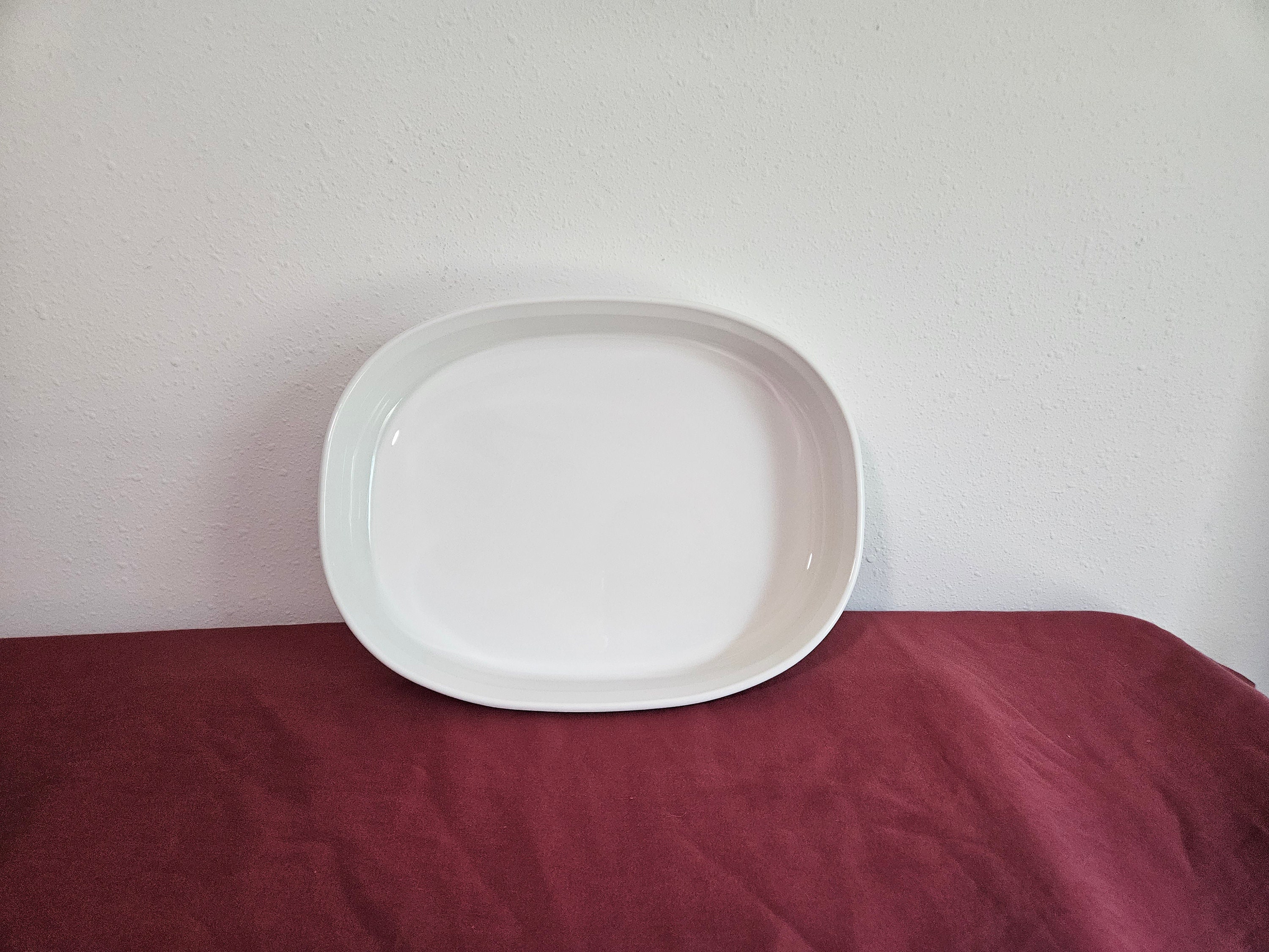 Corning Ware French White 9 X 13 Casserole Dish Etsy