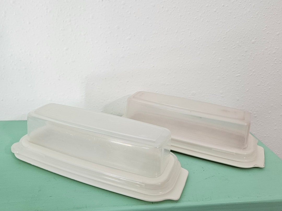 Rubbermaid Covered Butter Dishes Set of 2 Etsy