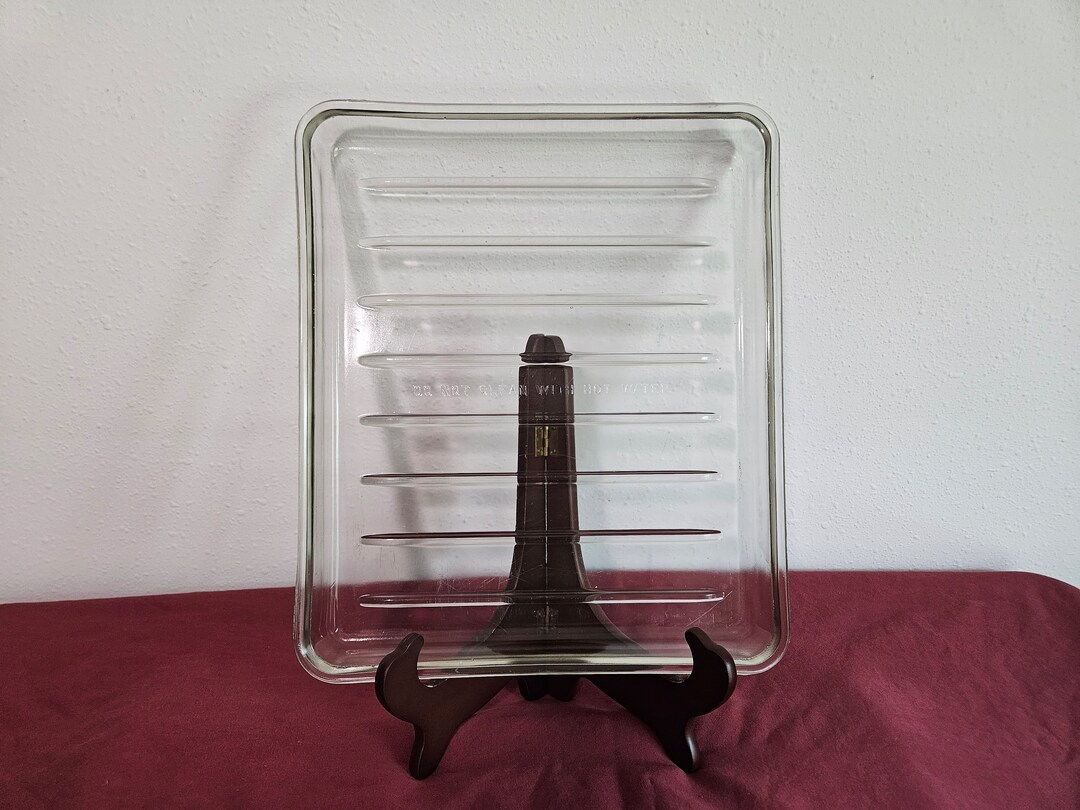 Large Glass Refrigerator Tray Vintage Refrigerator Tray - Etsy