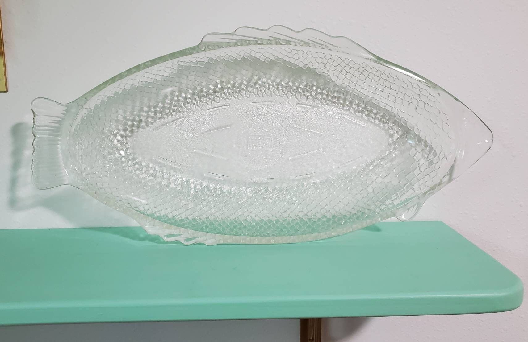 Glasbake Fish Serving Platter Dish Choose From Milk Glass or Etsy
