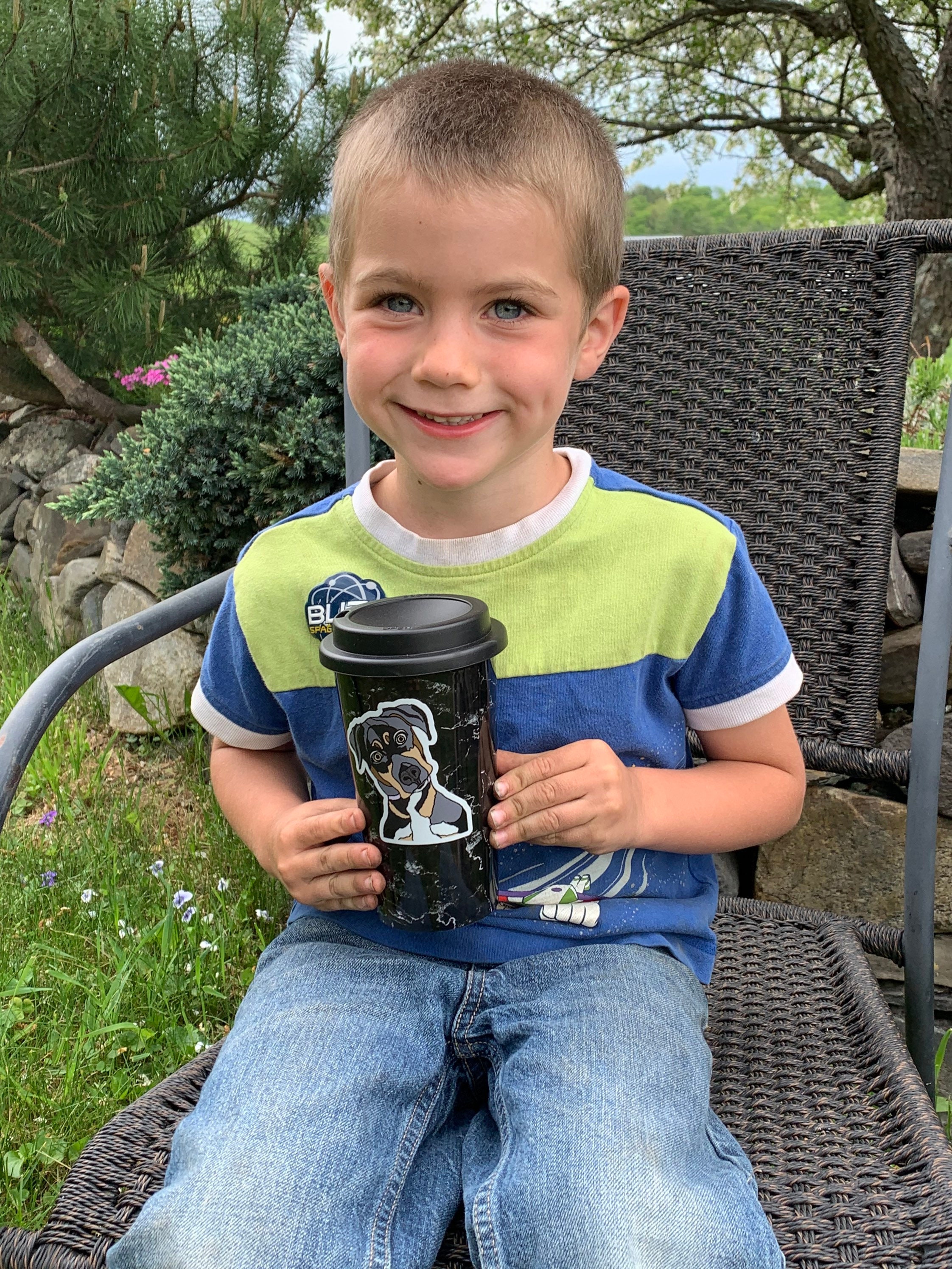 Silly Dog Vinyl Die Cut Stickers, Dog Decal, Dog Vinyl Sticker, Funny