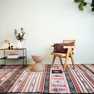 Vintage Berber carpet, old antique Moroccan carpet, wool carpet, natural wool, nomad carpet XXL