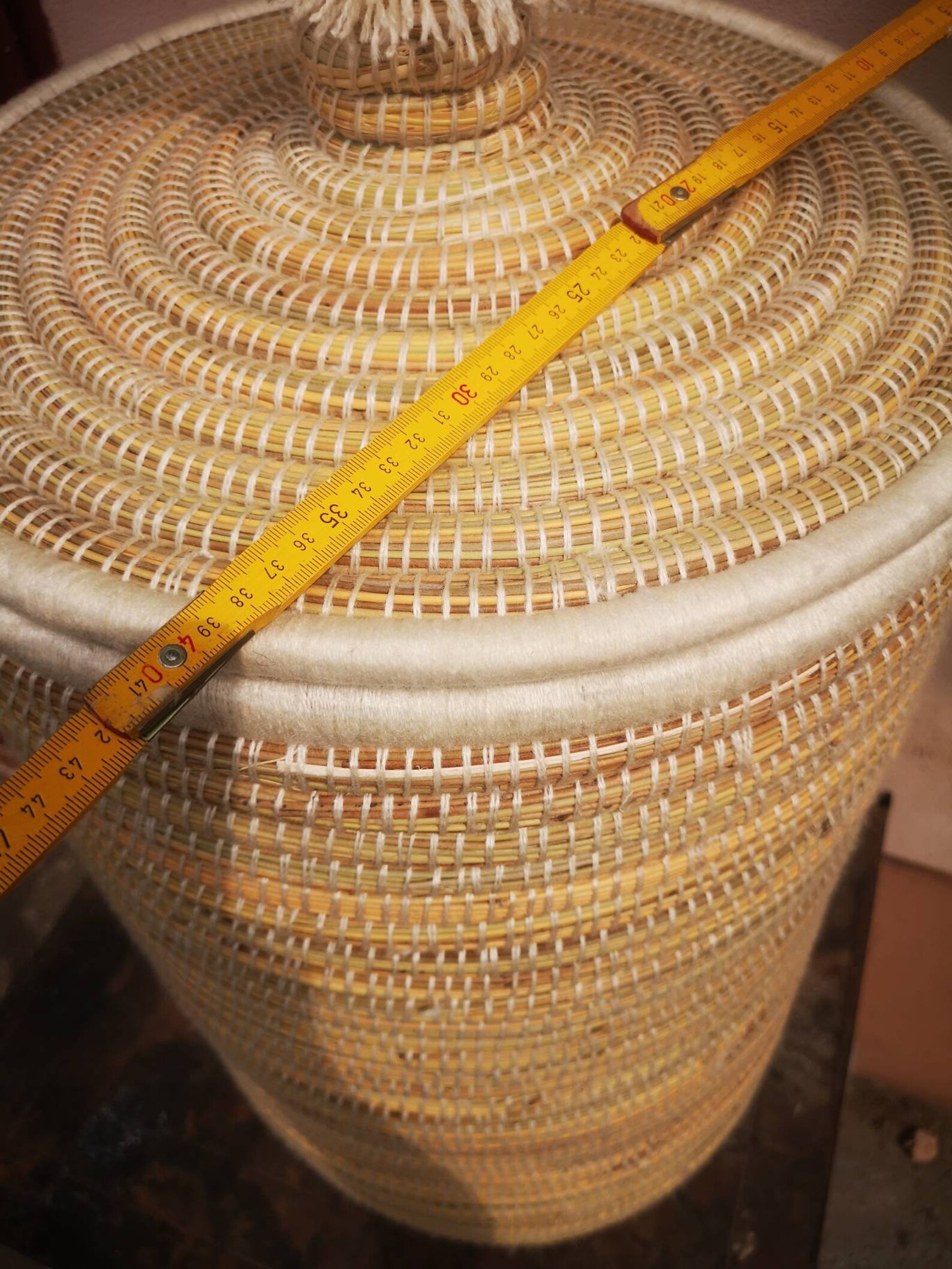 Moroccan big basket natural storage laundry basket storage Etsy