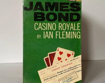 James Bond 007, libro clásico de Casino Royale: Ian Fleming, Pan Books