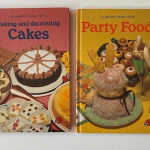 Vintage Ladybird Cookery Books: Party Food & Cake Decorating, 1979