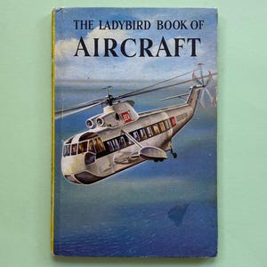 Vintage Ladybird Book of Aeroplanes: British History & Invention, Series 584