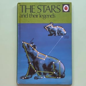 The Stars & Their Legends - Ladybird Nature Books British Wild Flowers and Animals Books - 1960s Gift