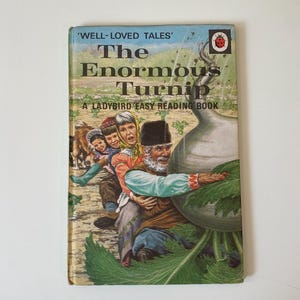 The Enormous Turnip Ladybird Books Well Loved Tales - Series 606D