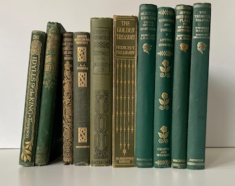 Antikes Poesie Buch: Edwardianische & Viktorianische Literatur Geschenk