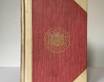 Antique Wordsworth Book Oxford Edition 1914 The Complete Works Edition