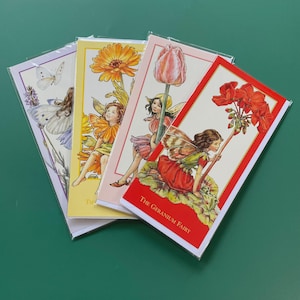 4 つの花の妖精の贈り物 - シセリー メアリー バーカー - 空白のメモ