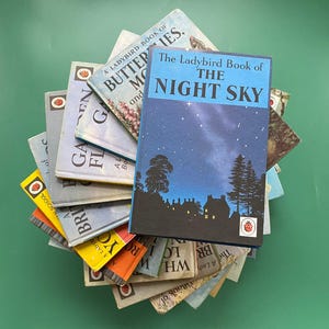 Ladybird Nature Books Series 536 Nature Books - Trees - Pond Life - Weather - The Night Sky - 1960s Ladybird Books