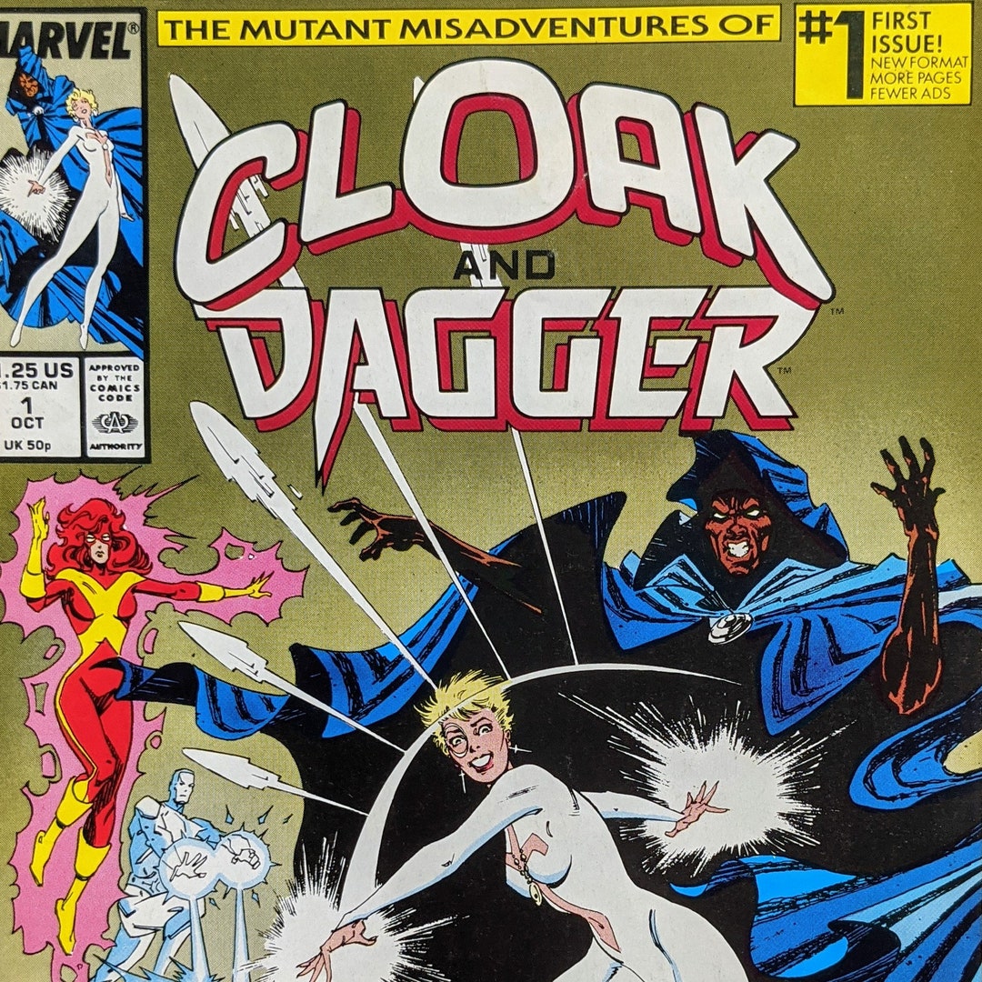 Marvel Lovers- 1988 the Cloak and Dagger Vintage Comic Gift Vol #1 ...