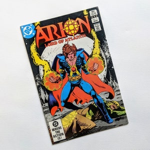 DC Lovers - 1982 Arion Lord of Atlantis Comic Book  Vol #1. - Vintage Comic Gift