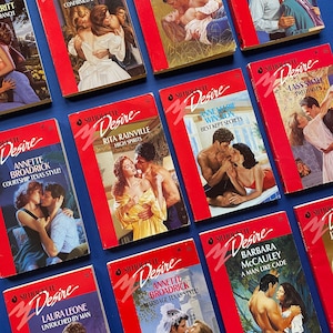 Vintage Romance Paperback Book: 1990s Silhouette Adult Fiction