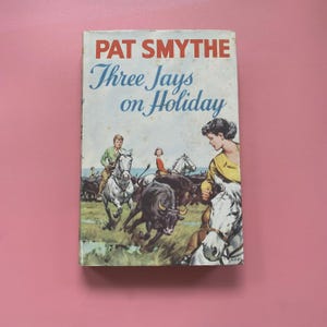 Vintage Pony-Buch: Dreihäher im Urlaub, 1958 Erste Ausgabe