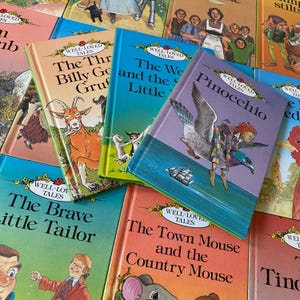 Vintage Ladybird Well Loved Tales Books: Fairytale Collection