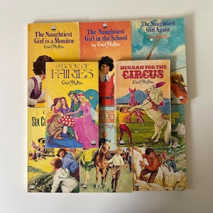Vintage Enid Blyton Paperback Books: 1960s Children&#39;s Adventure Stories
