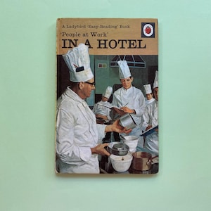 Vintage Ladybird Book: In The Hotel, 1960s British History