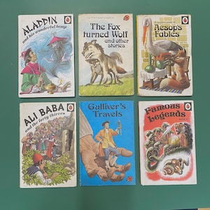 Aesop&#39;s Fables, Ali Baba Classic Tales and Fables Ladybird Book Gift - Classic ladybird Books - Children&#39;s Bedtime Stories Series 740